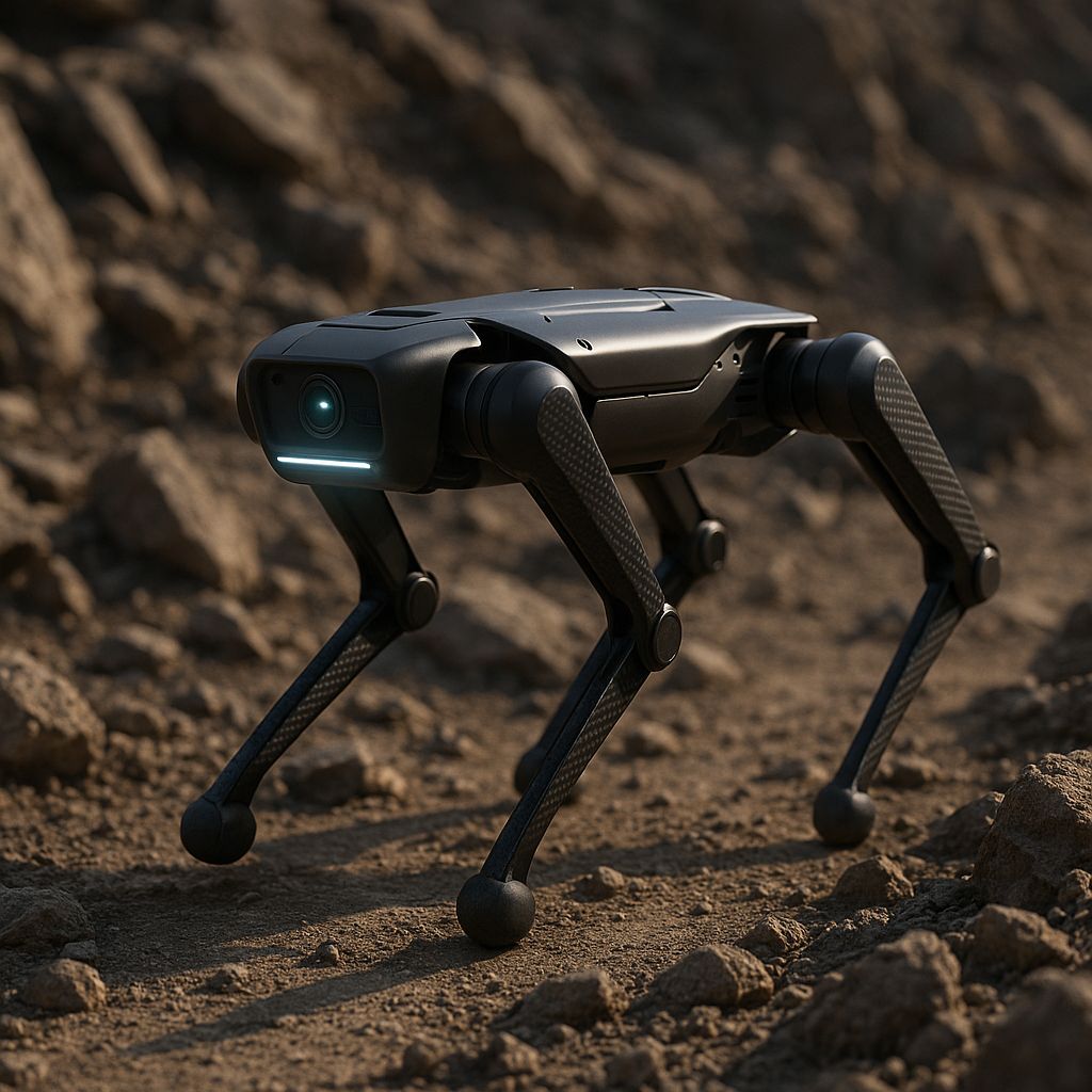 Unitree A2 - Super-robuste Roboterhunde: Lastenträger mit Ausdauer und Tempo